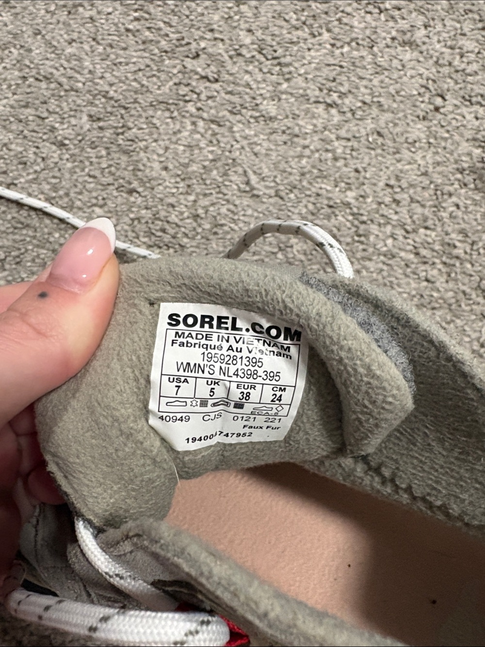 Sorel Kinetic RNEGD Caribou Boots - Picture 6 of 6